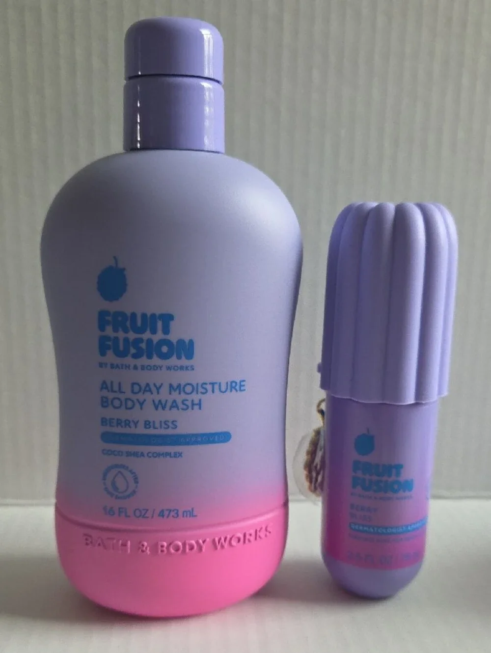 Bath & Body Works Fruit Fusion Set - Lavender Purple & Pink